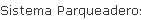Sistema Parqueaderos